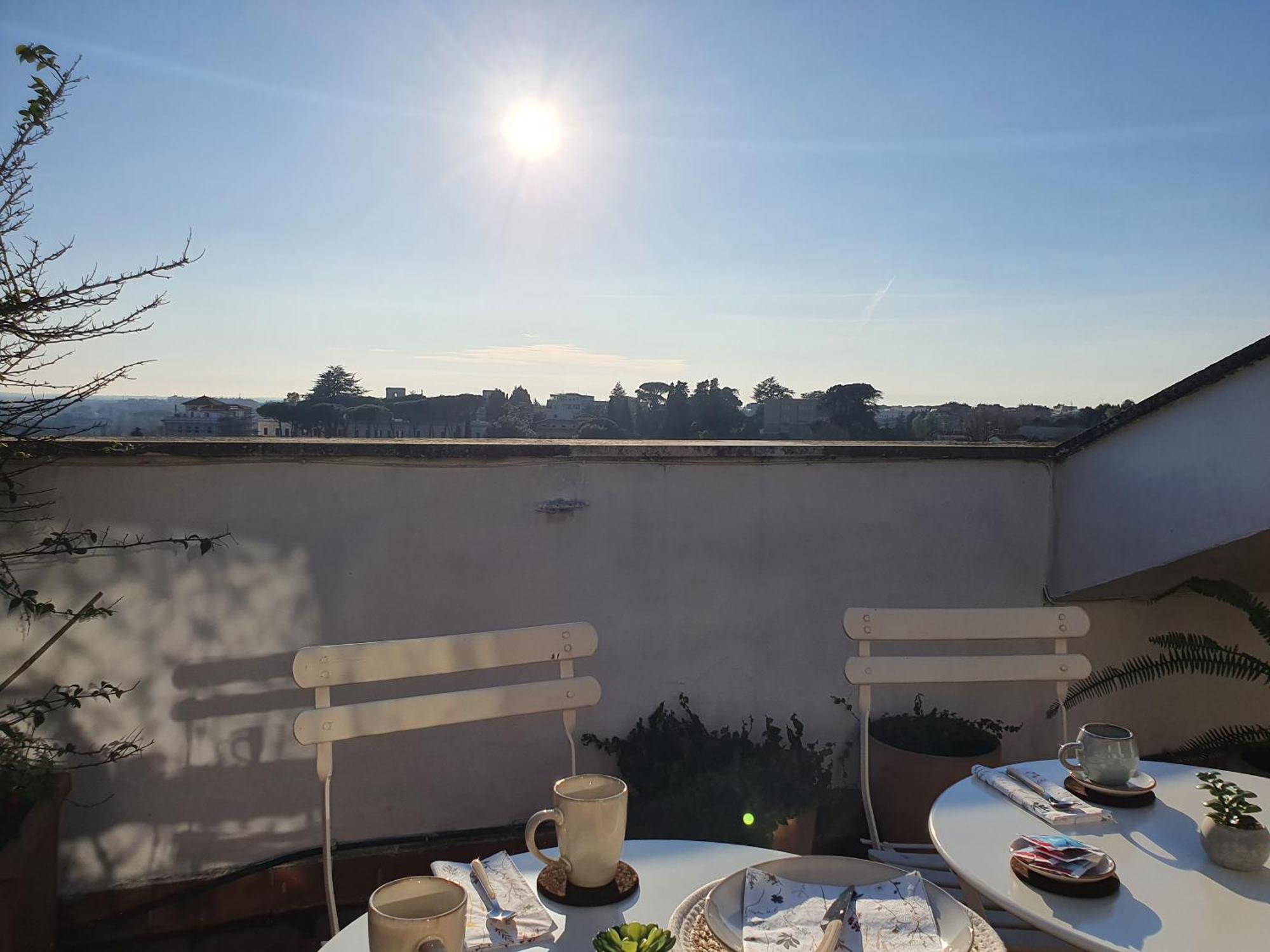 Appartamento "La Terrazza Di Giacinta" Řím Exteriér fotografie
